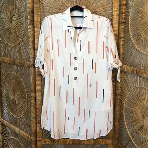 Lush Casual Mini Shirt Dress - Size Medium